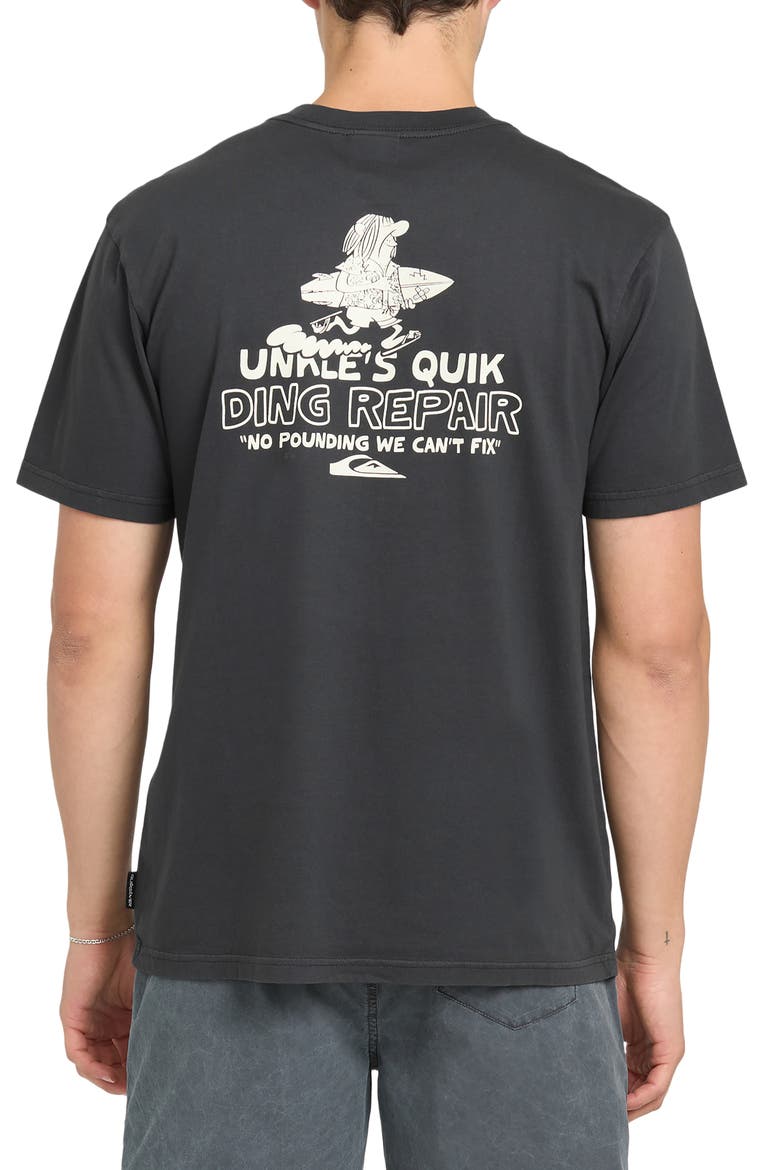 Unkles Ding Repair Cotton T-Shirt, Alternate, color, PHANTOM