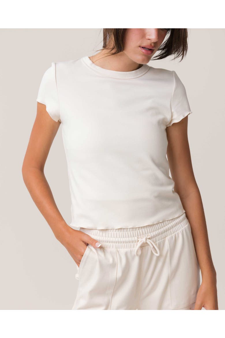 Cloud Valley Tee, Main, color, Alpine Sand