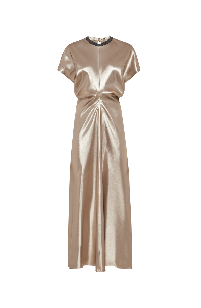 Brunello Cucinelli Lamé dress, Main, color, 