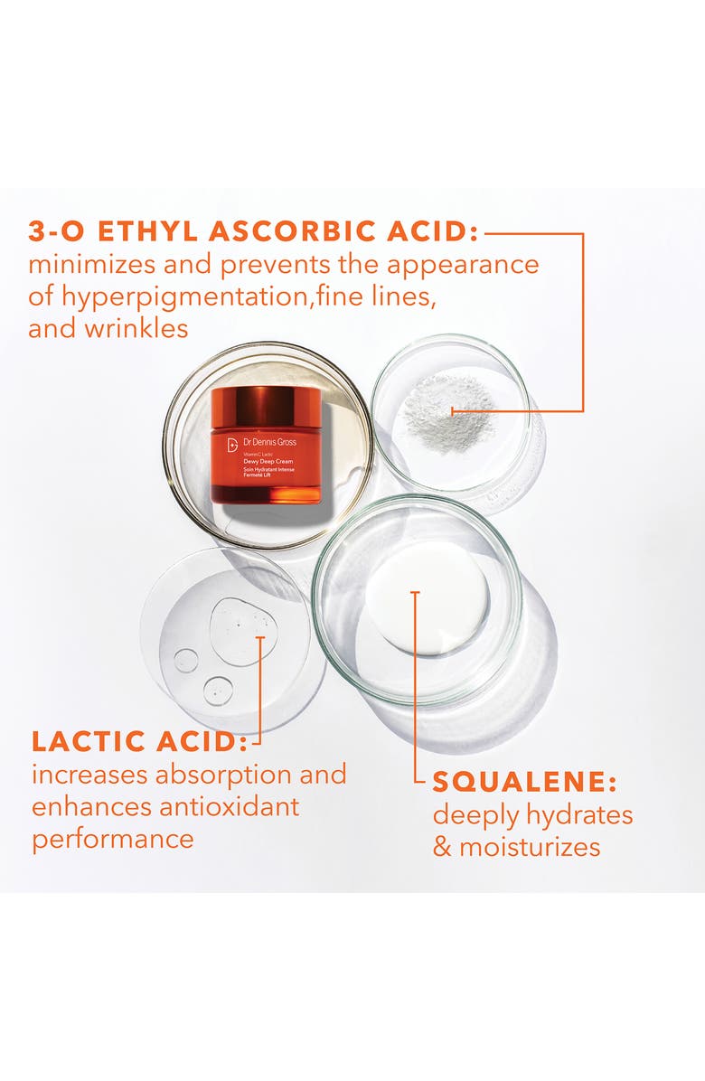 Dr. Dennis Gross Skincare Vitamin C Lactic Dewy Deep Cream, Alternate, color, 