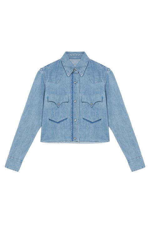 Caracas Bleach Wash Denim Shirt