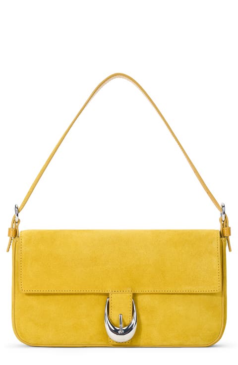 Harlow Suede Shoulder Bag