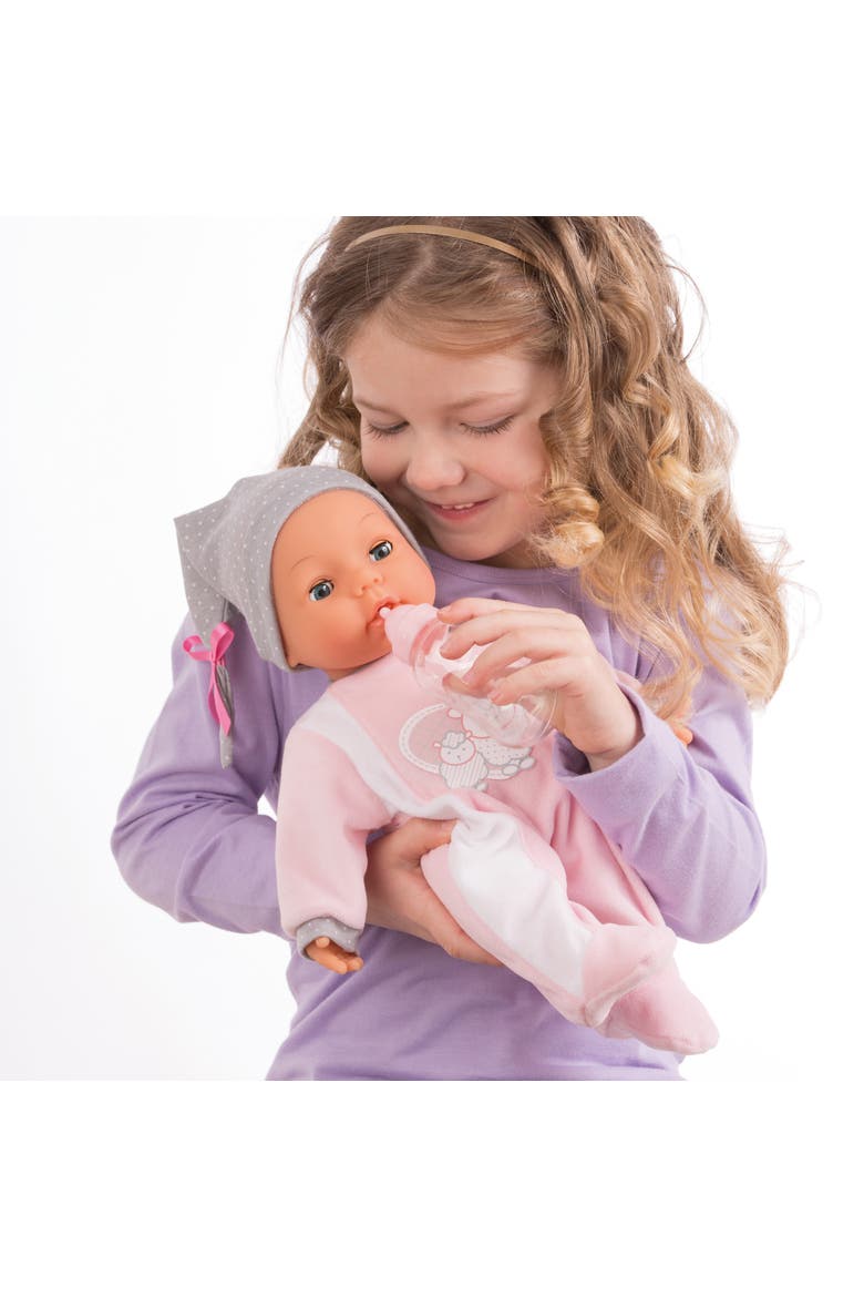 Piccolina 15 Inch Interactive Baby Doll Sounds, Alternate, color, Multicolored