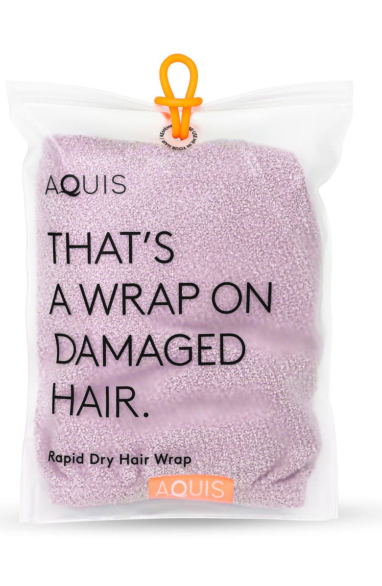 AQUIS Rapid Dry Lisse Hair Wrap Towel Set $60 Value, Main, color,