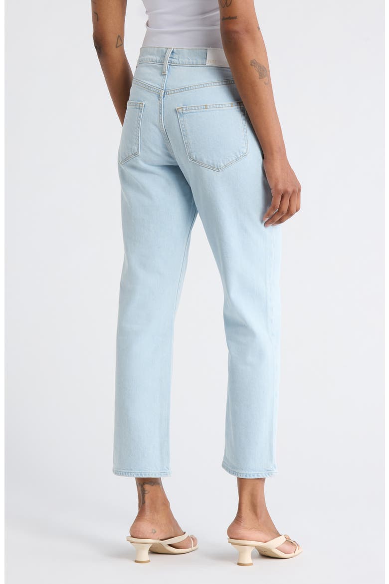 Morgan High Waist Ankle Jeans, Alternate, color, WINDWARD