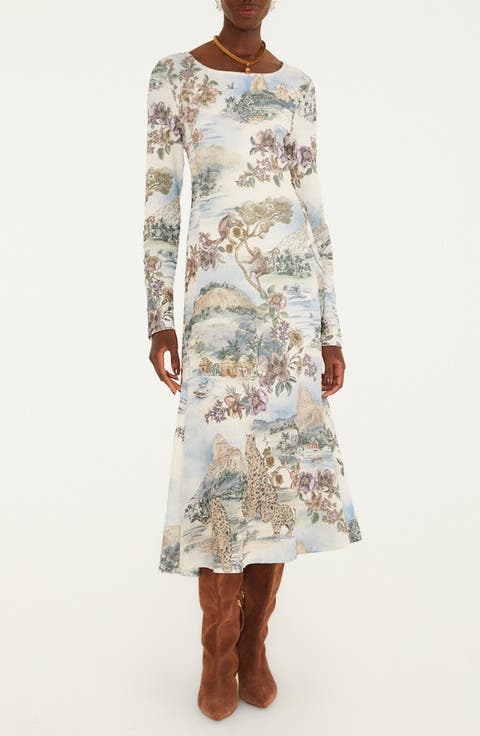 Toile De Rio Winter White Dress