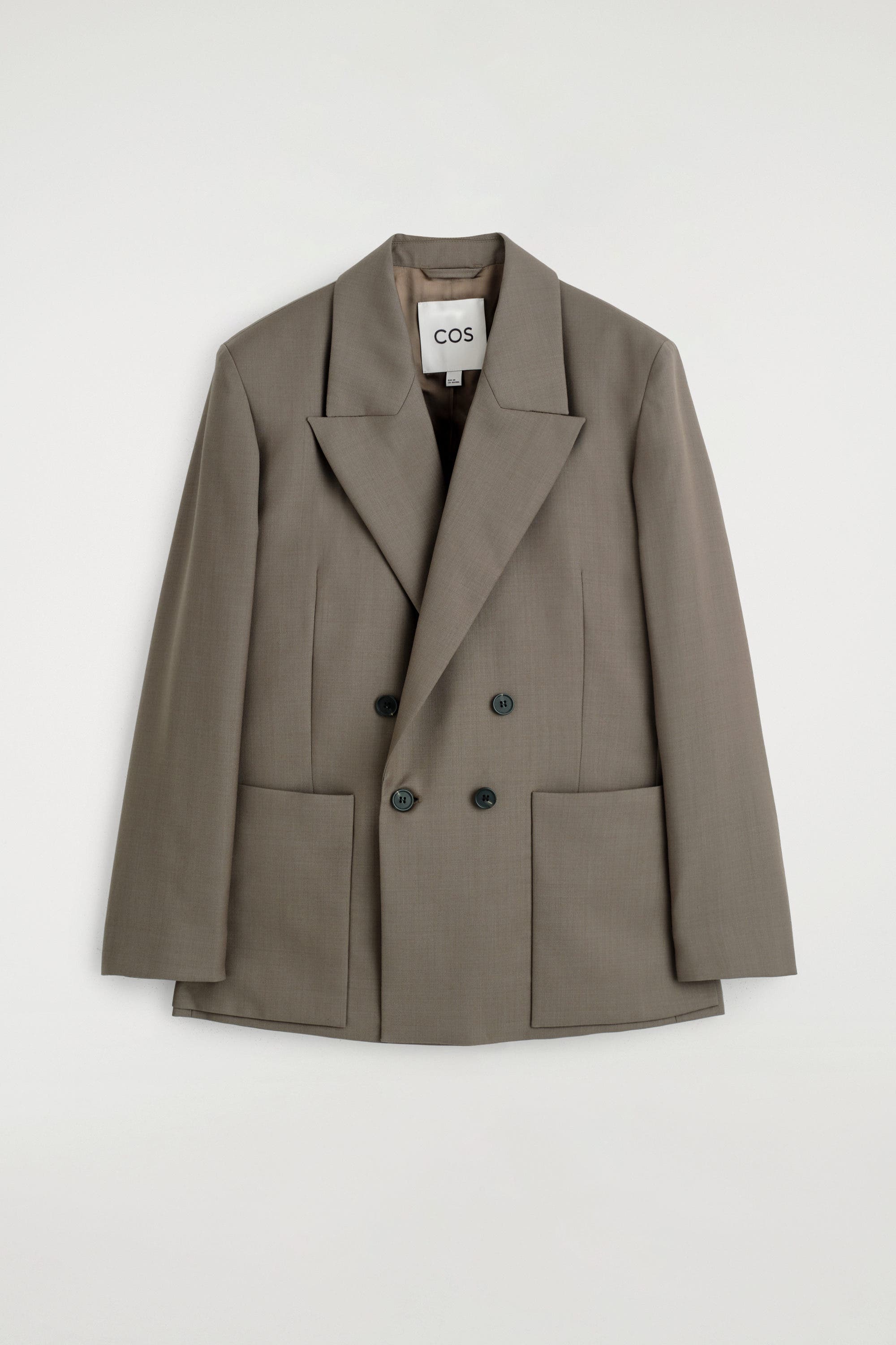 Double-Breasted Wool-Twill Blazer (Women) | Nordstrom