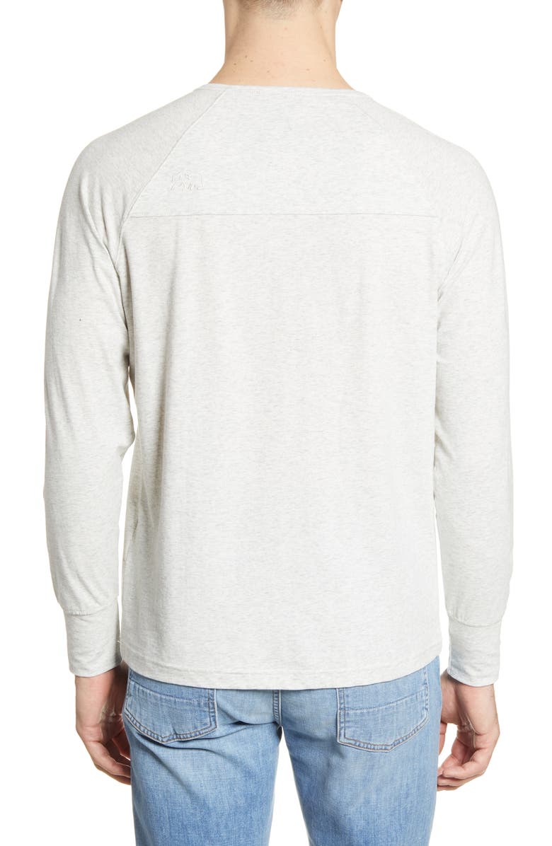The Normal Brand Active Puremeso Long Sleeve Henley, Alternate, color,