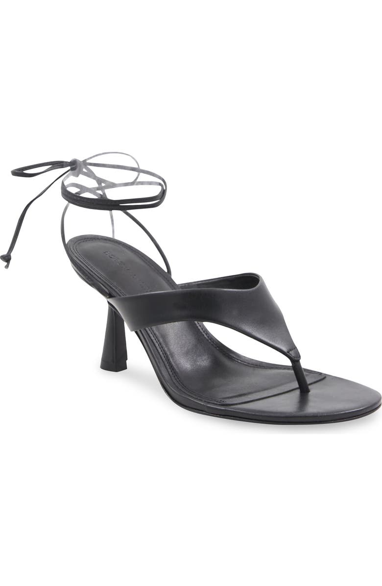 BCBGMAXAZRIA Qwyn Ankle Strap Sandal, Main, color, Black