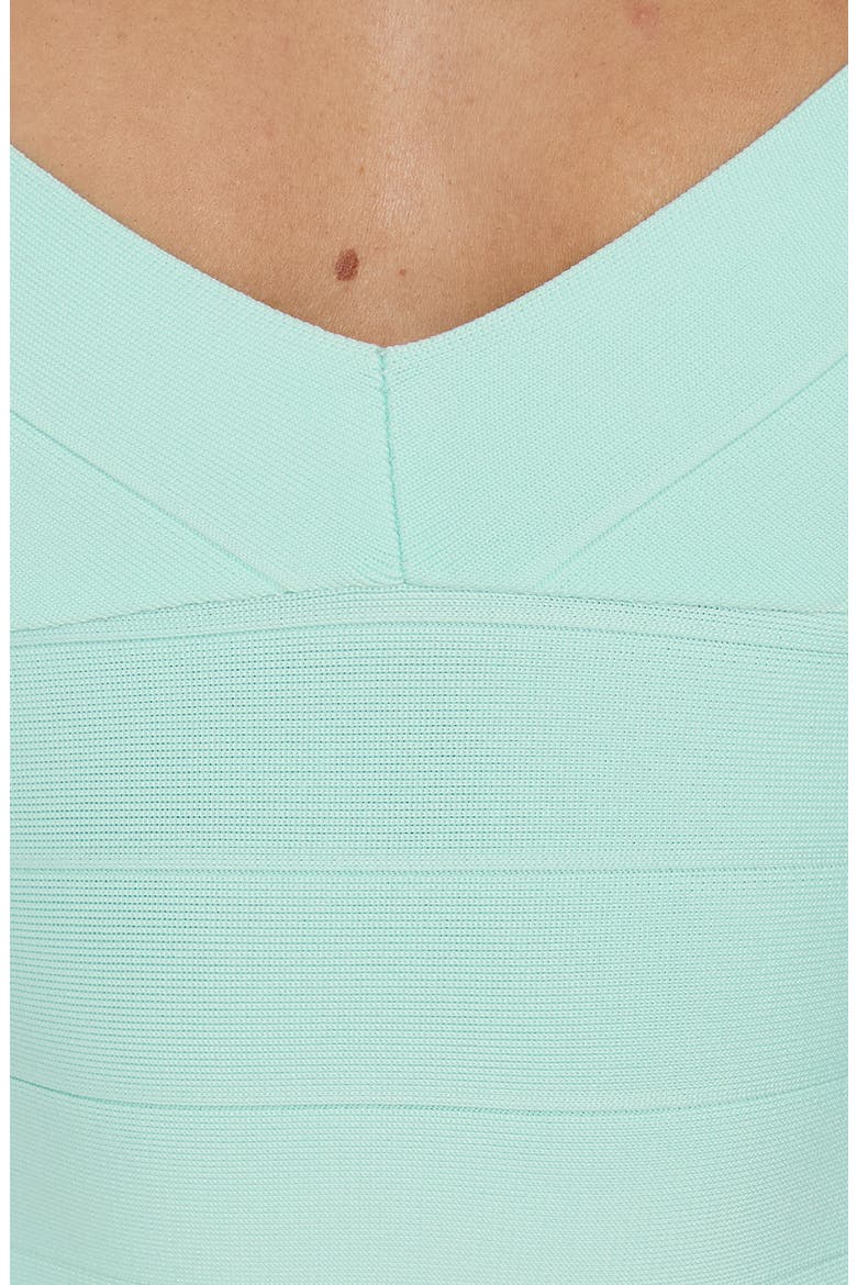 Sefina Bandage Halter Neck Top, Alternate, color, AQUA