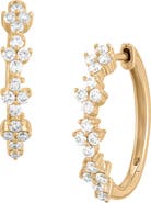 Frankie & Zoe Lab-Grown Diamond Hoop Earrings