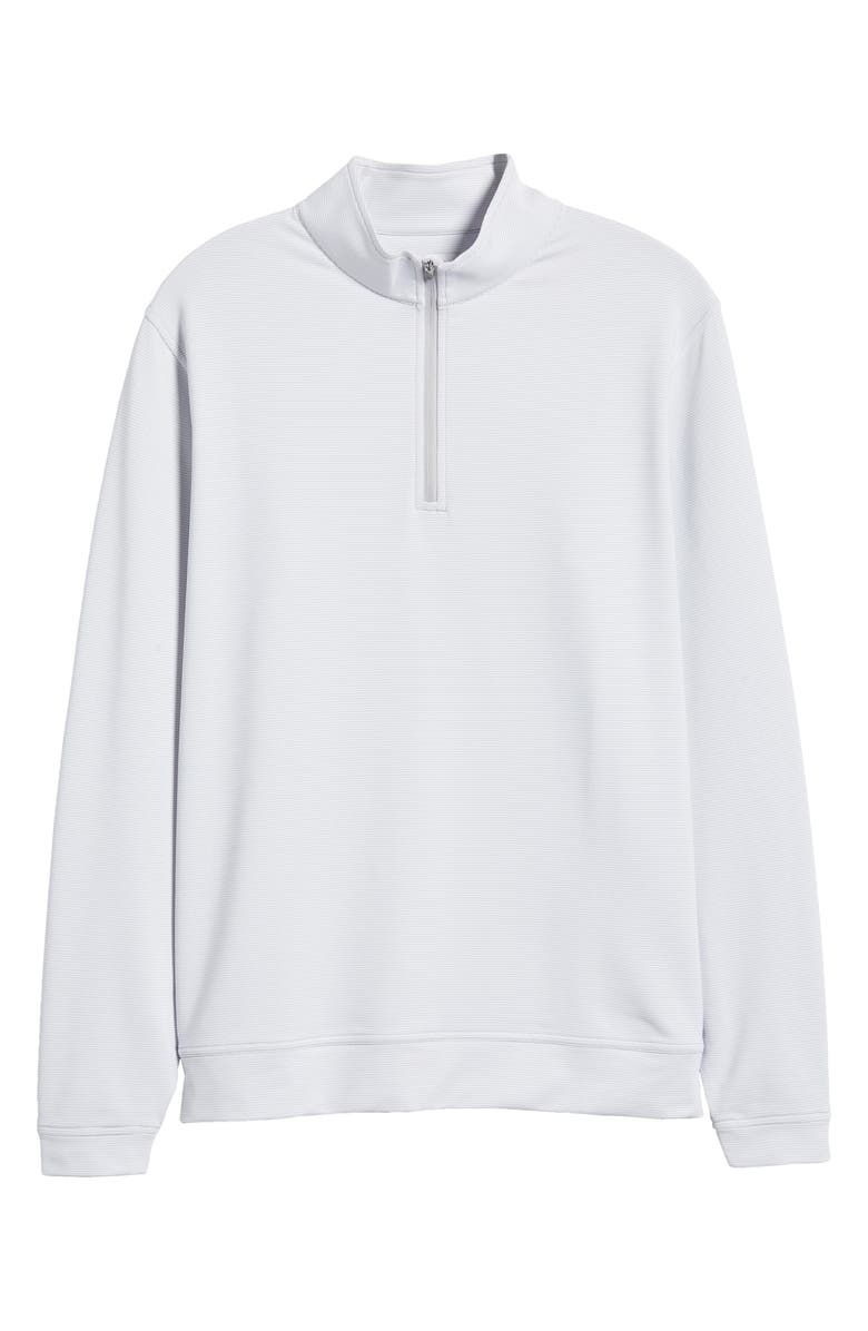Peter Millar Perth Sugar Stripe Performance Quarter Zip, Alternate, color, 