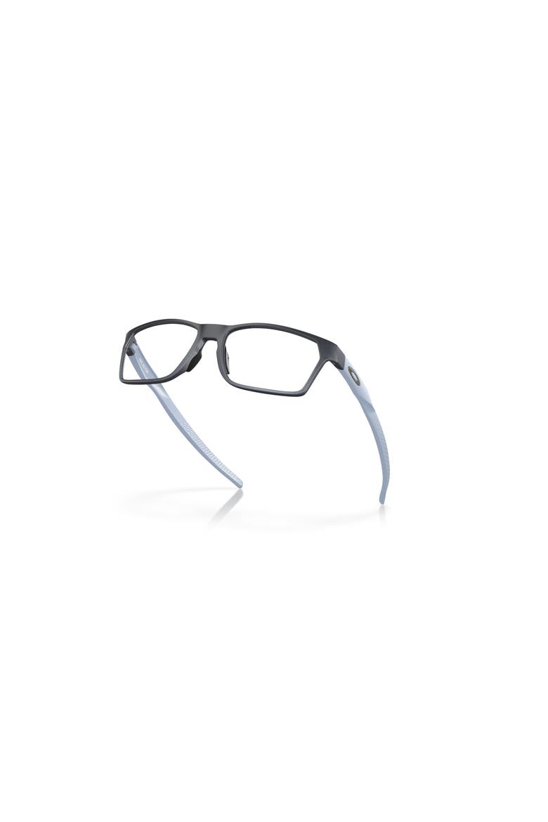 55mm Rectangle optical glasses, Alternate, color, Black/ Light Blue
