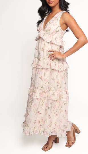 Willis Floral Ruffle Maxi Dress