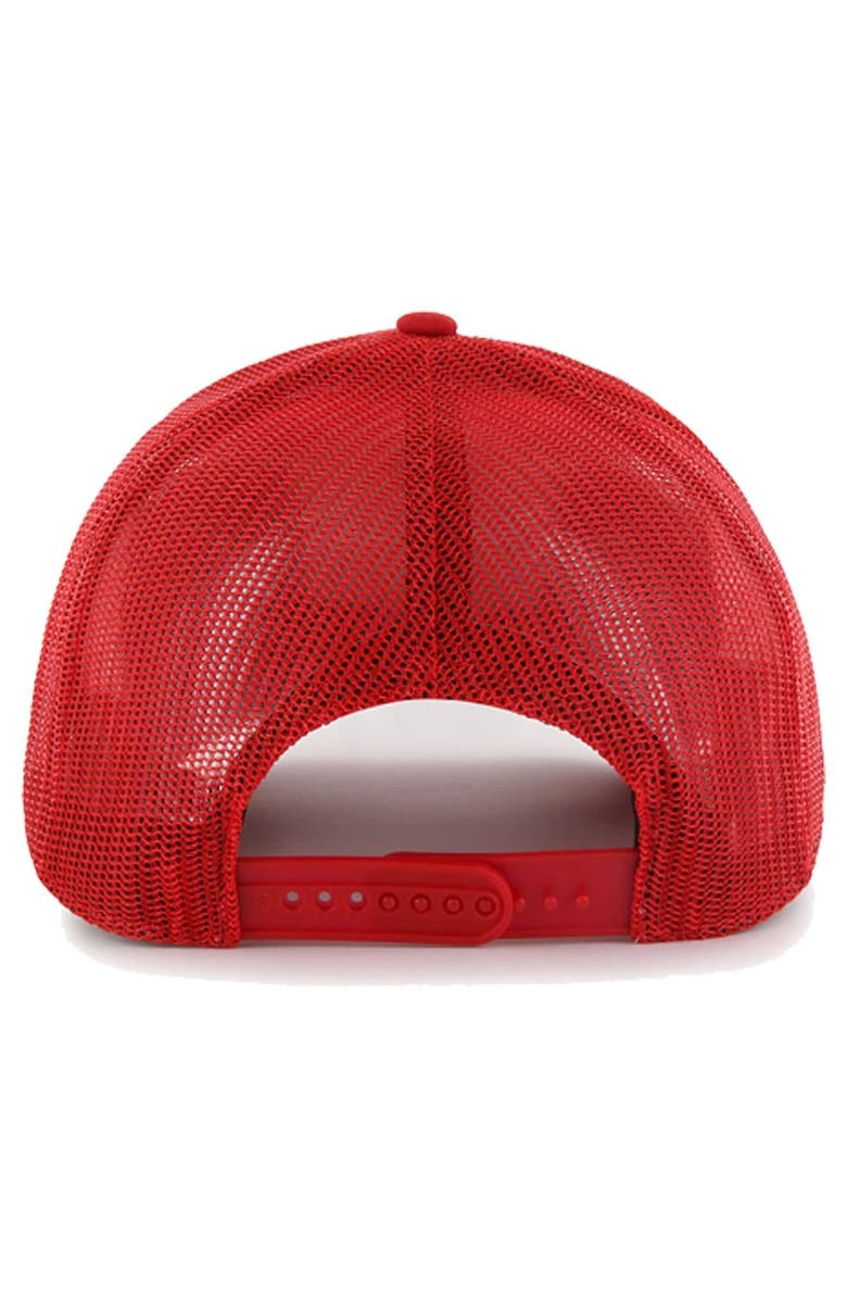 '47 Men's '47 Red Washington Nationals Squad Trucker Adjustable Hat, Alternate, color, Red