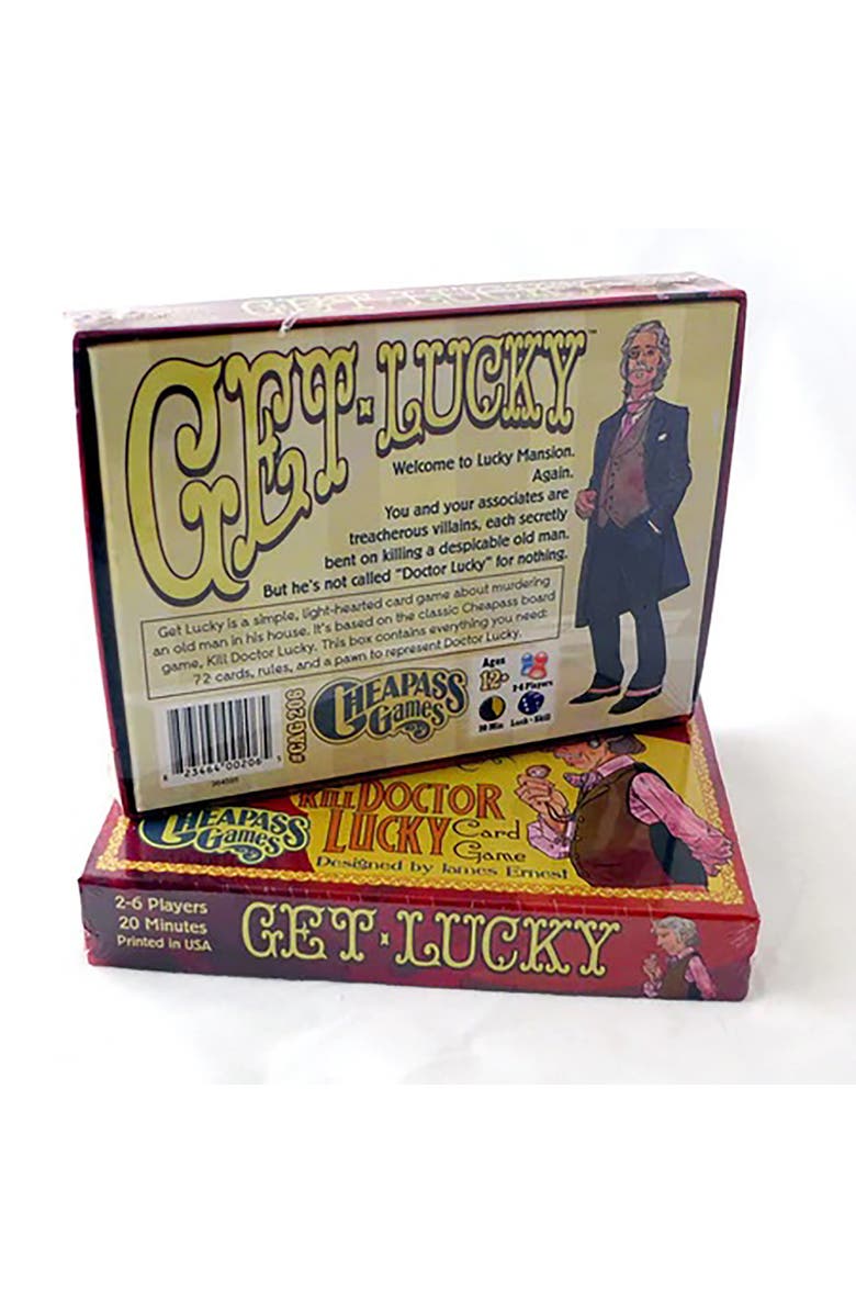 Cheapass Games Get Lucky The Kill Doctor Lucky Card Game, Alternate, color,