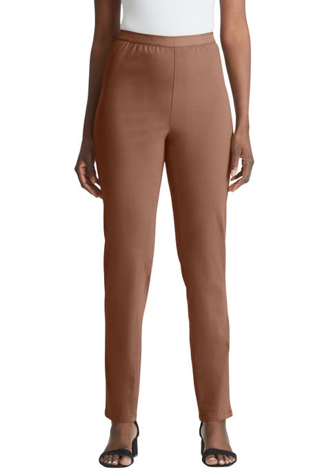 Stretch Denim Straight-Leg Jegging