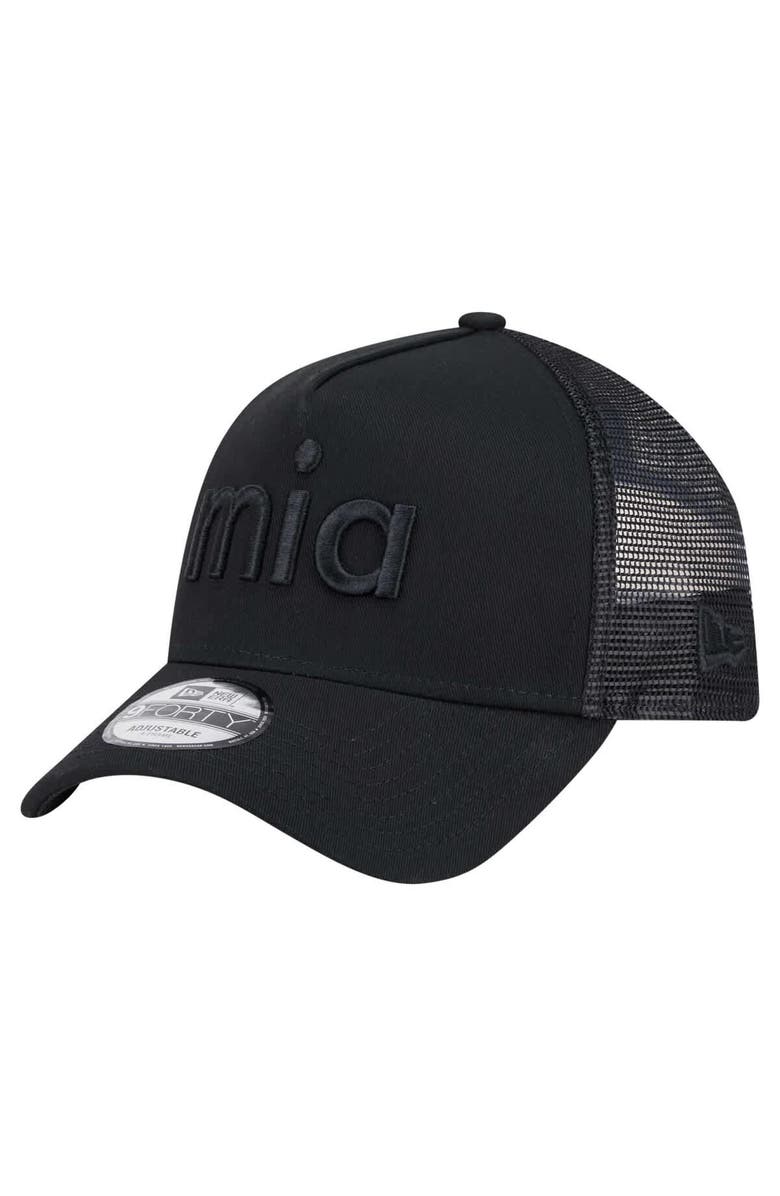 New Era Men's New Era Black Miami Dolphins, Main, color, Black