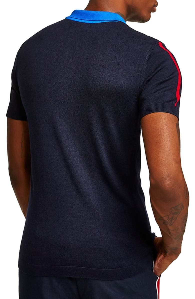 Topman Colorblock Polo, Main, color, 