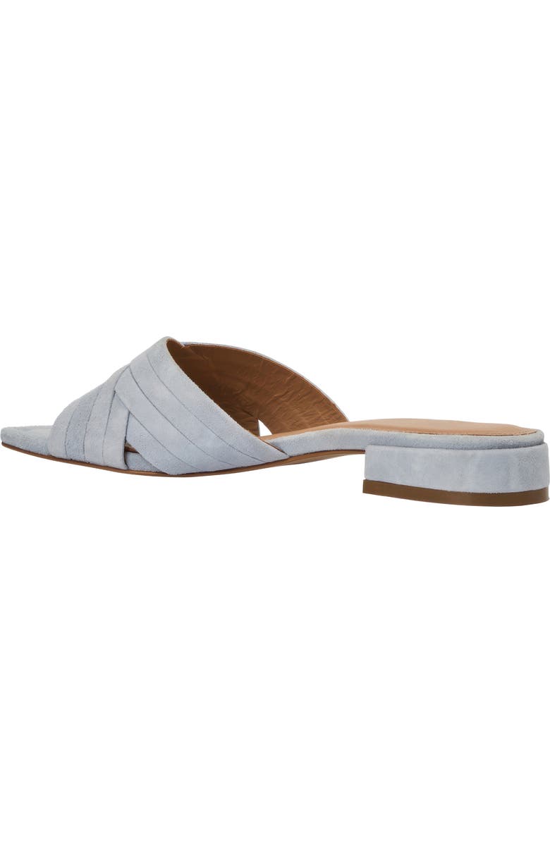 André Assous Jordan Slide Sandal, Alternate, color, Sky Blue Suede