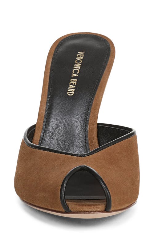 Veronica Beard Mirabel Peep Toe Wedge Sandal In Multi