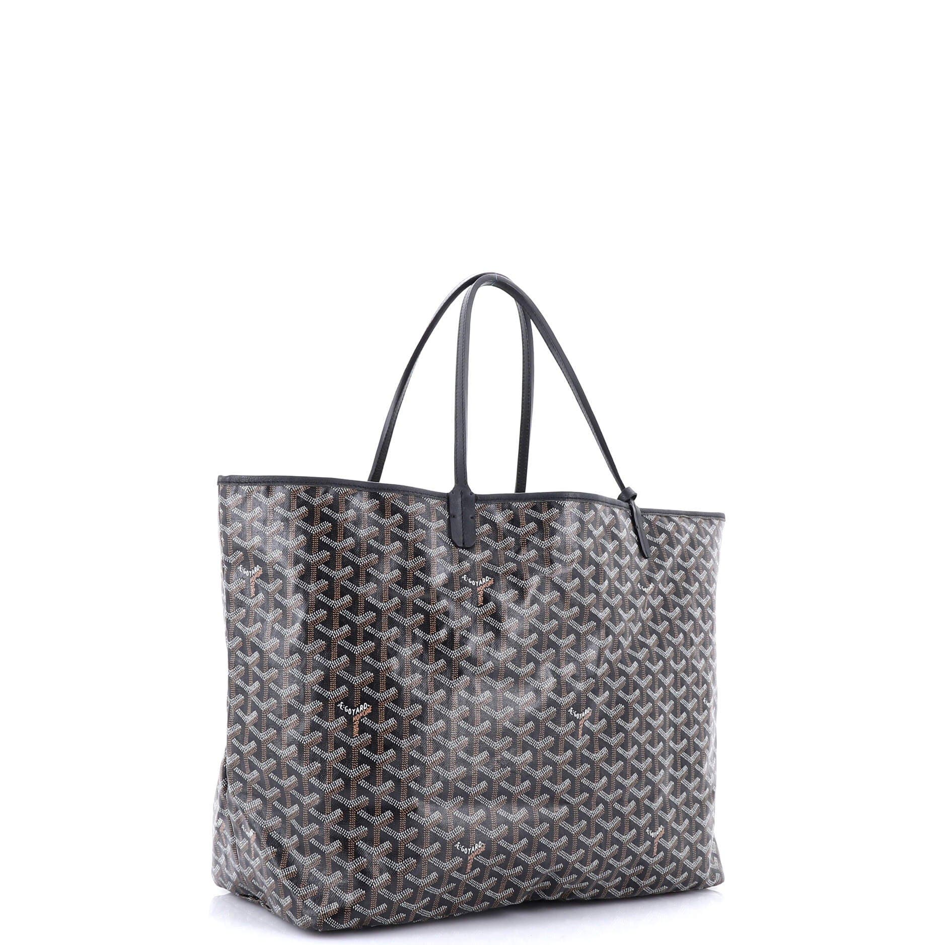 Pre-Owned Goyard Saint Louis Tote Coated Canvas GM, Alternate, color, 