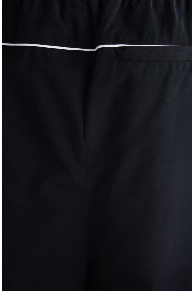 Peachy Wide Leg Shorts, Alternate, color, BLACK