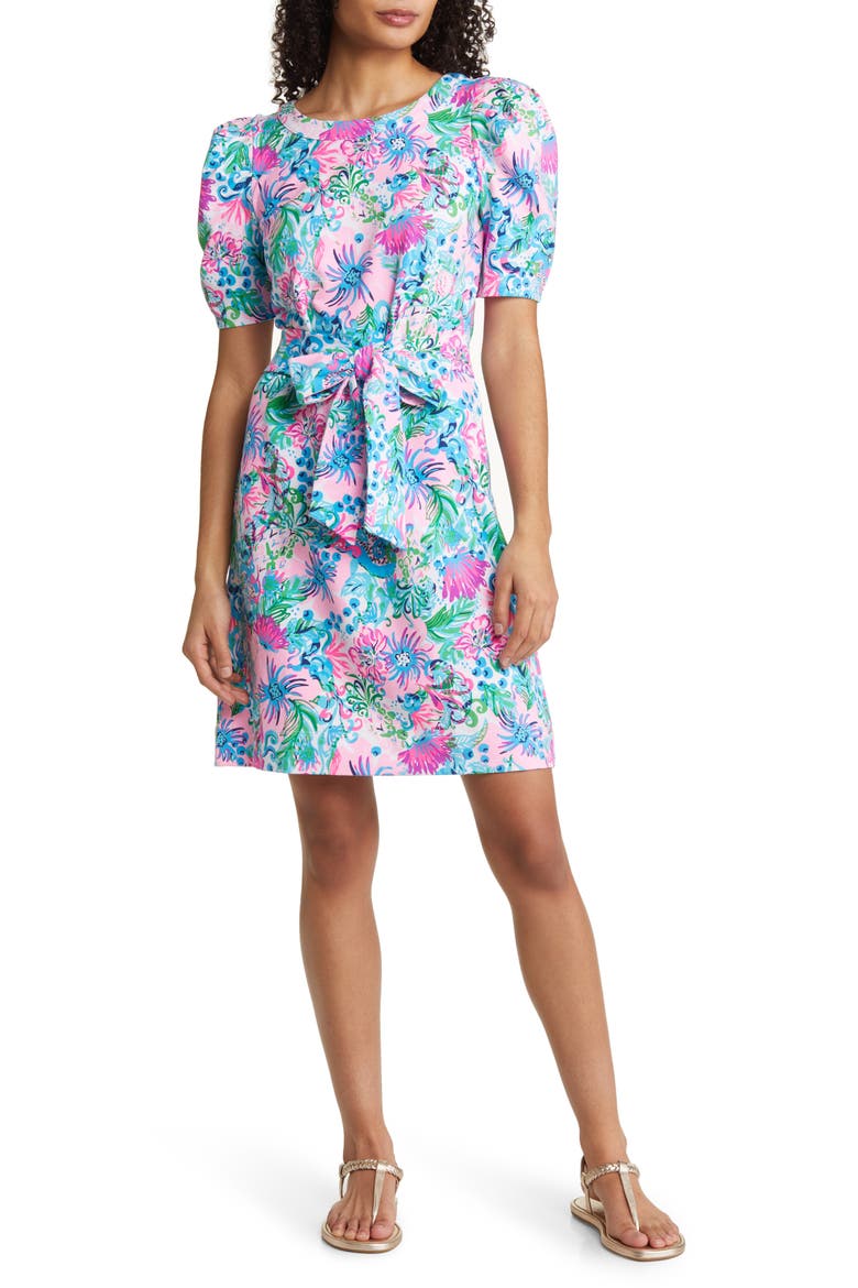 Harriet Dress, Main, color, MANDEVILLA BABY PARADISE