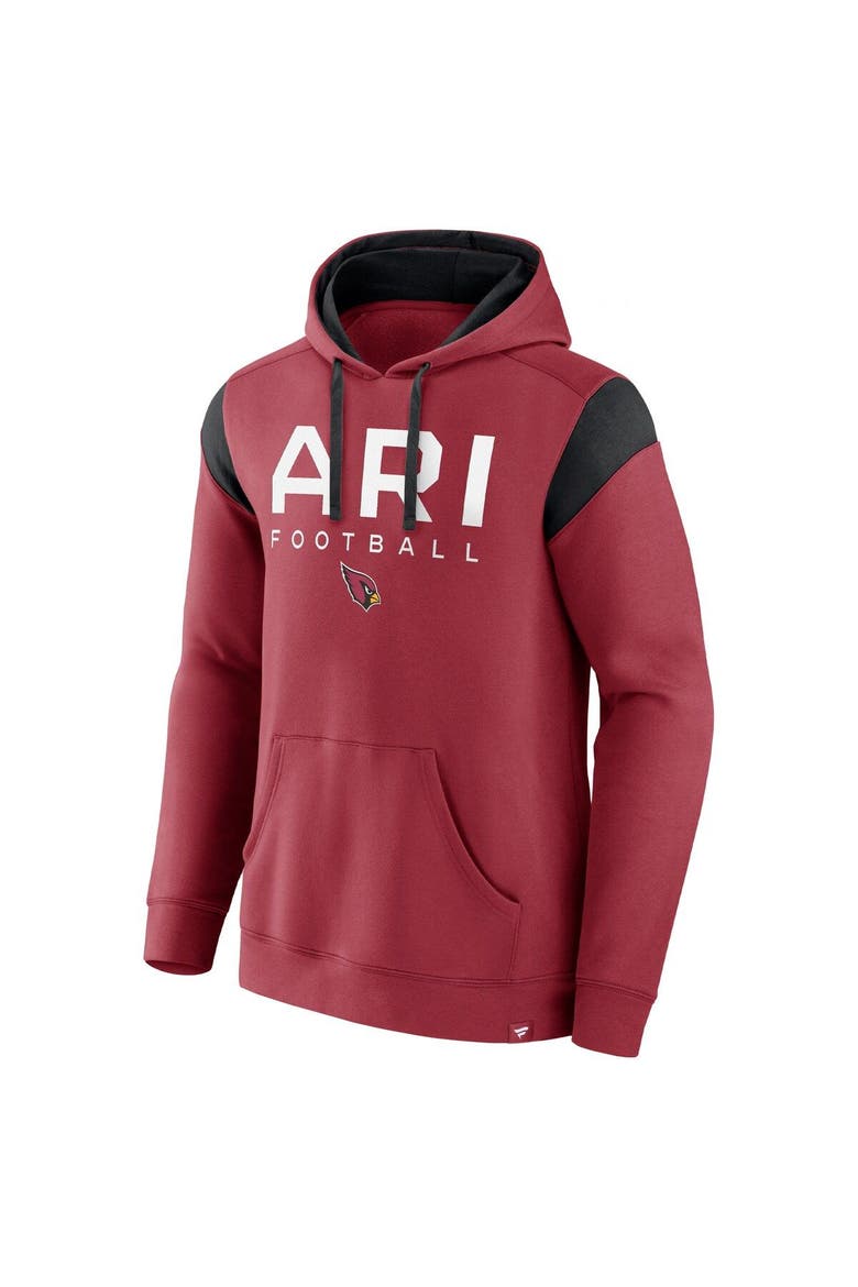 Men's Fanatics Branded Cardinal Arizona Cardinals Call The Shot Pullover Hoodie, Alternate, color, Cardinal