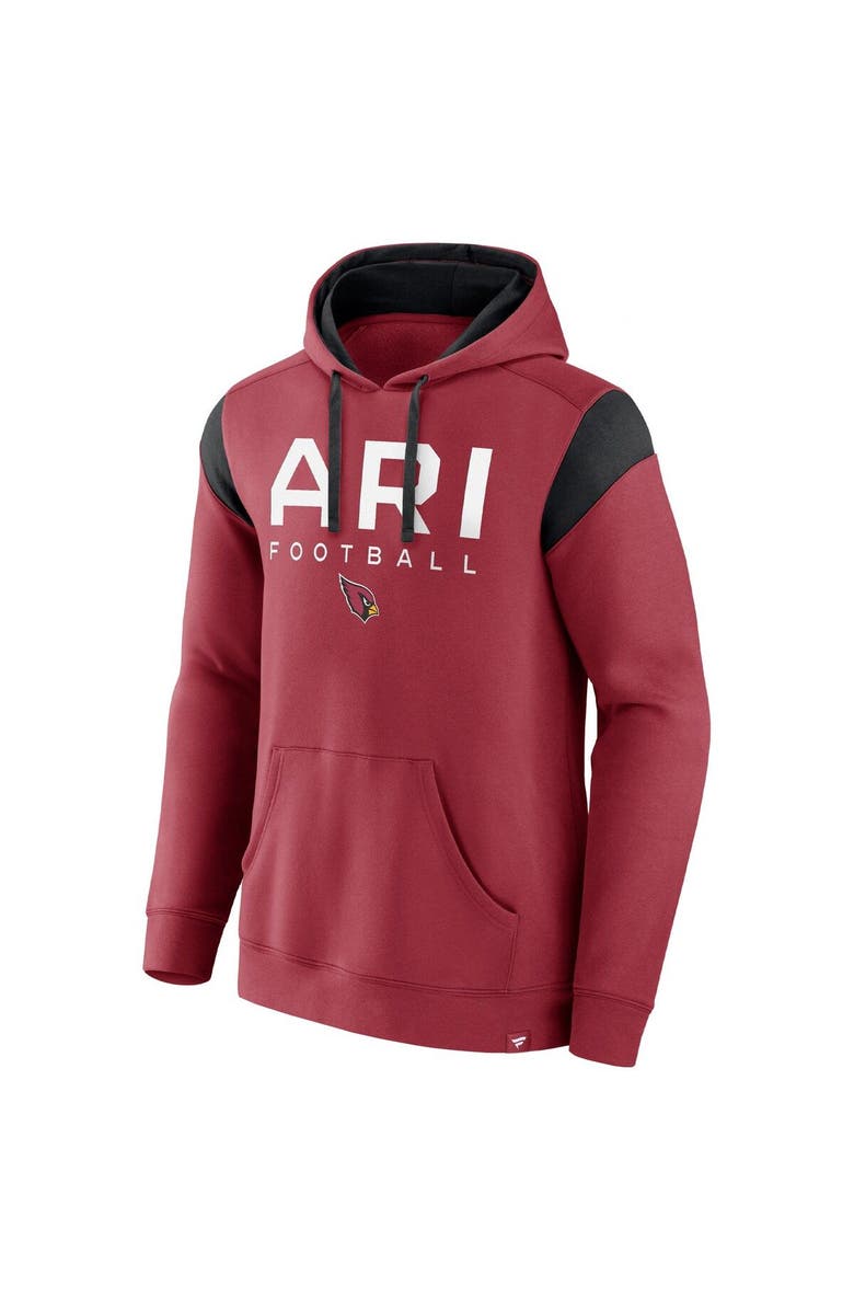 FANATICS Men's Fanatics Branded Cardinal Arizona Cardinals Call The Shot Pullover Hoodie, Alternate, color, Cardinal