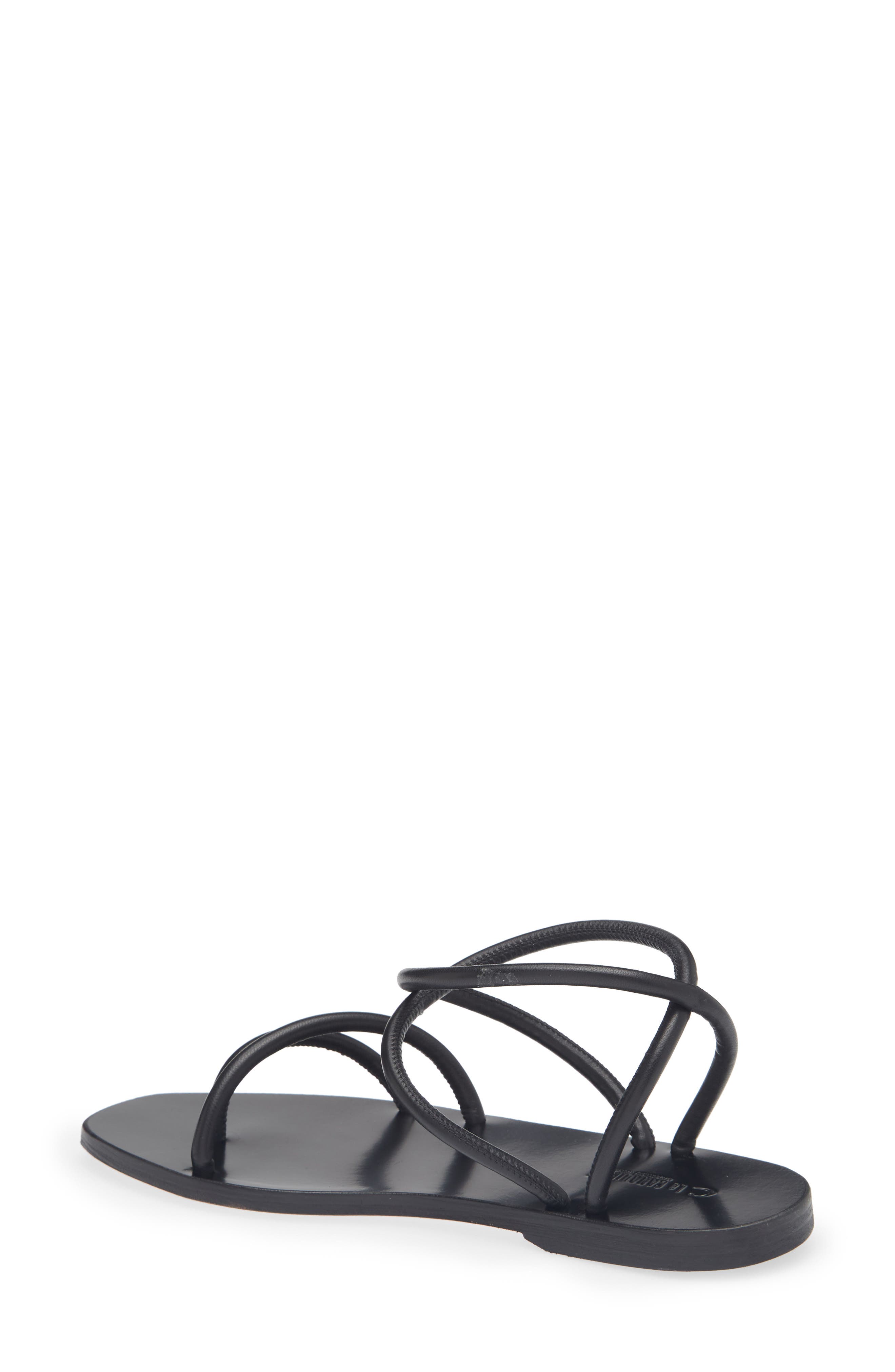 La Canadienne Gem Sandal, Alternate, color, Black