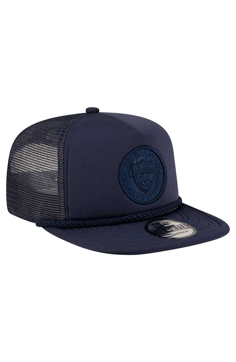 New Era Men's New Era Navy Philadelphia Union Tone Golfer Snapback Hat, Alternate, color, Navy