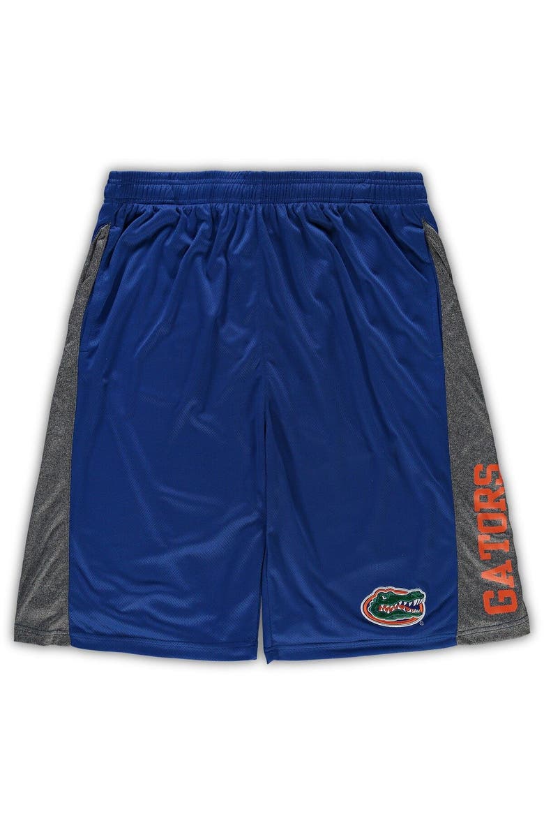 PROFILE Men's Royal Florida Gators Big & Tall Textured Shorts, Alternate, color, 
