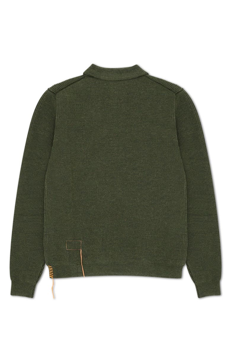 Fortela Dumbo Zippered Sweater, Alternate, color, Green