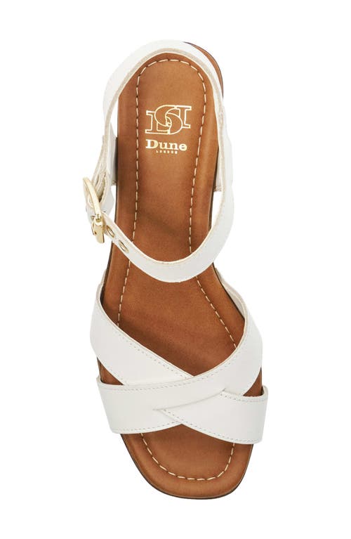 Dune London Women's Judies In White
