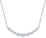 Kwiat Starry Night Curved Bar Diamond Necklace