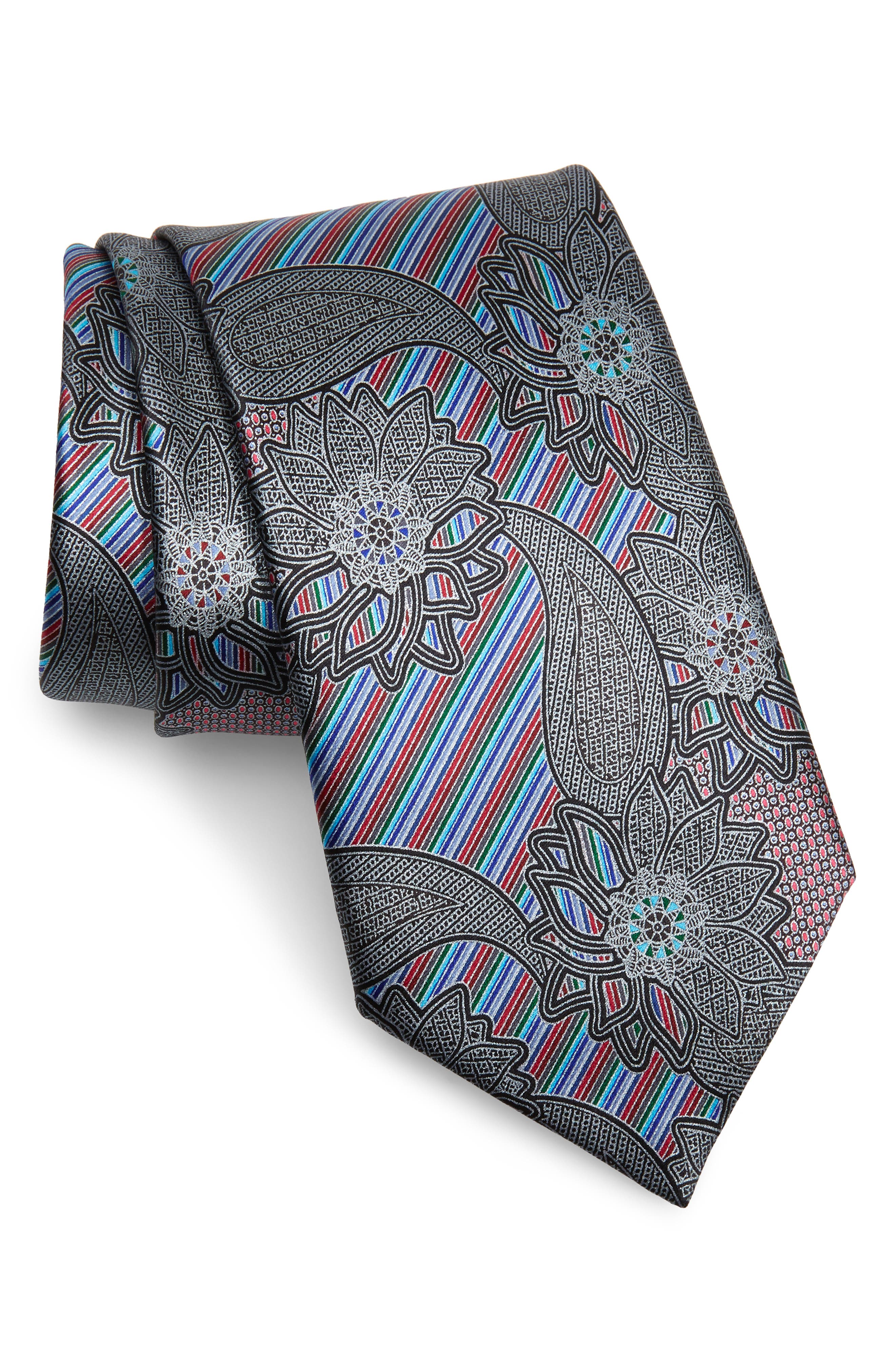 ZEGNA Ermenegildo Zegna Quindici Paisley Silk Tie (Men) | Nordstrom