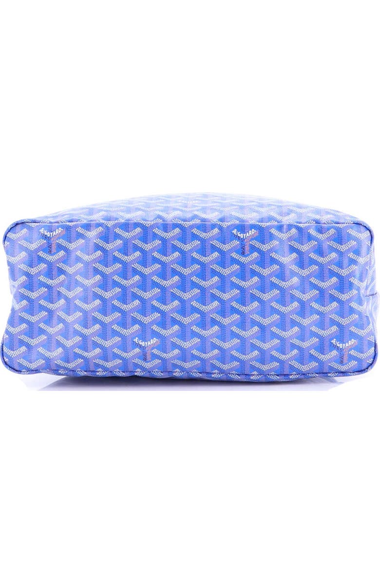 Pre-Owned Goyard Boheme Hobo Coated Canvas, Alternate, color, Blue