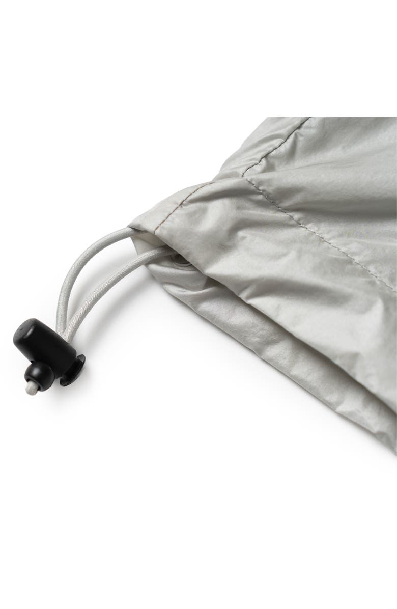 AlphaStyle Lodi Water Repellent Lightweight Anorak Jacket, Alternate, color, Light Grey