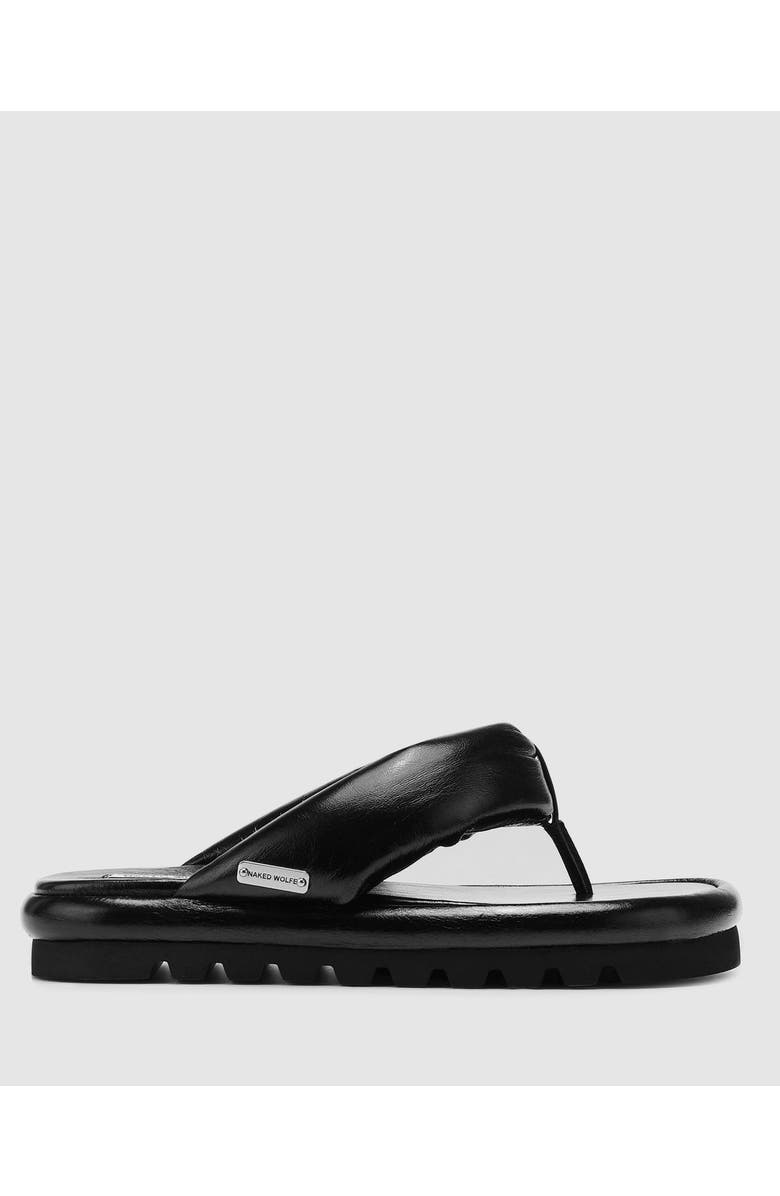 Naked Wolfe Hilary Black Leather, Main, color, Black