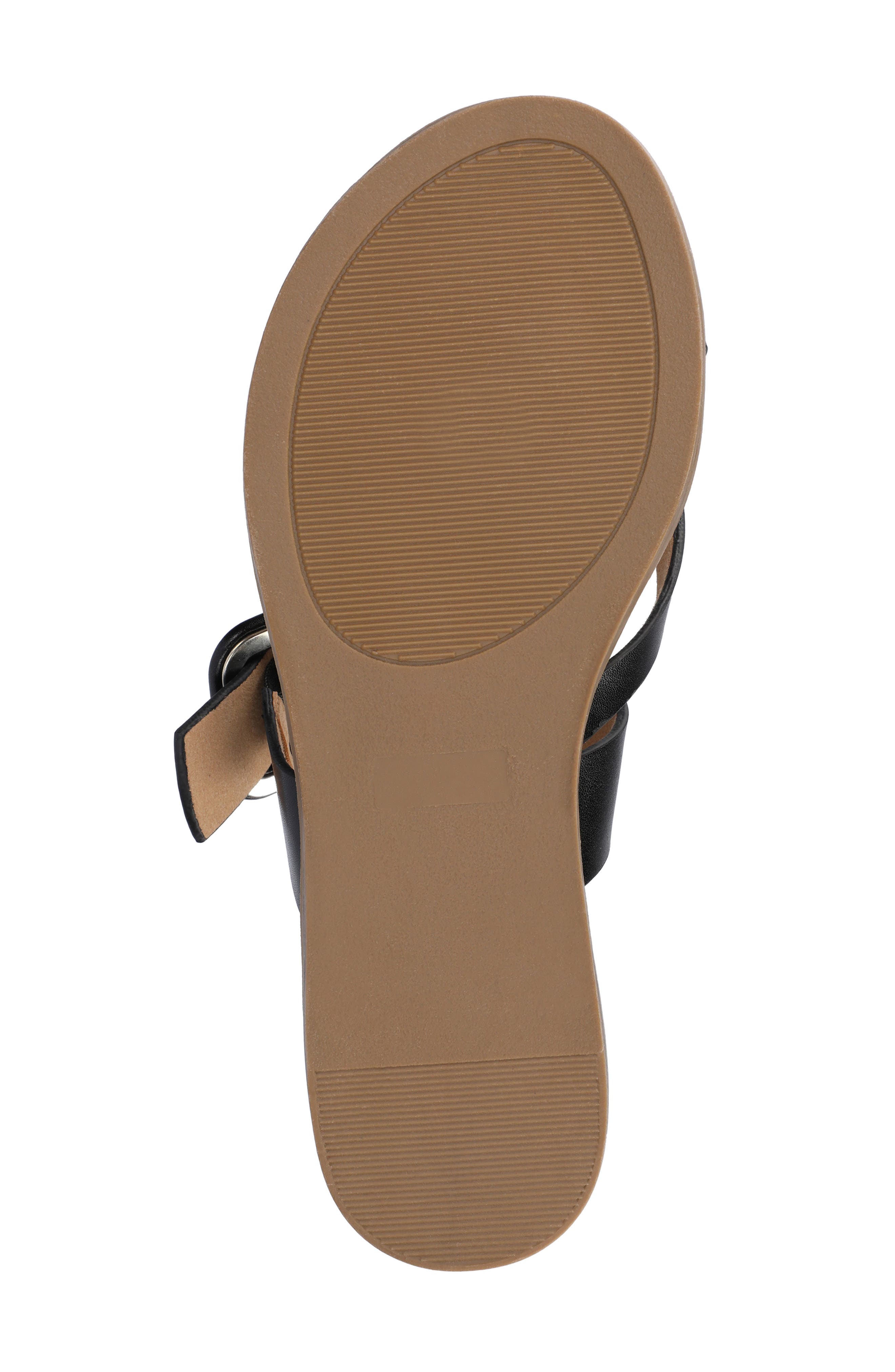 Journee Collection Layra Sandal, Alternate, color, Black Layra