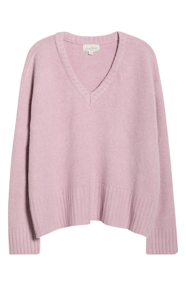 PacSun Elin Relaxed Fit Sweater, Main, color, Light Pink