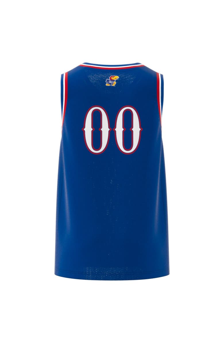 adidas Men's adidas #00 Royal Kansas Jayhawks Swingman Jersey, Alternate, color, Royal