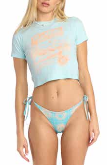 Billabong Open Late Crop Graphic T-Shirt