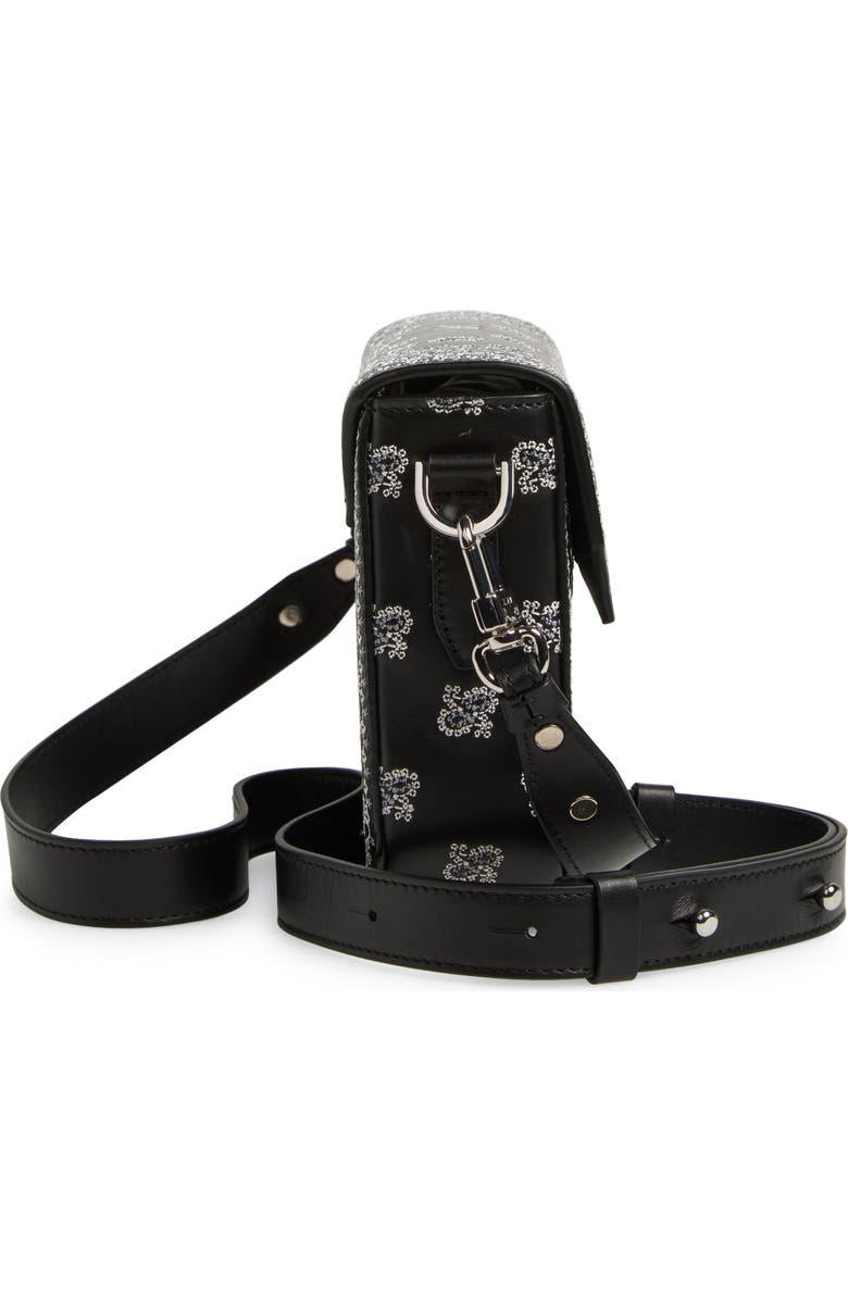 AMIRI Monogram Paisley Leather Crossbody Bag, Alternate, color,