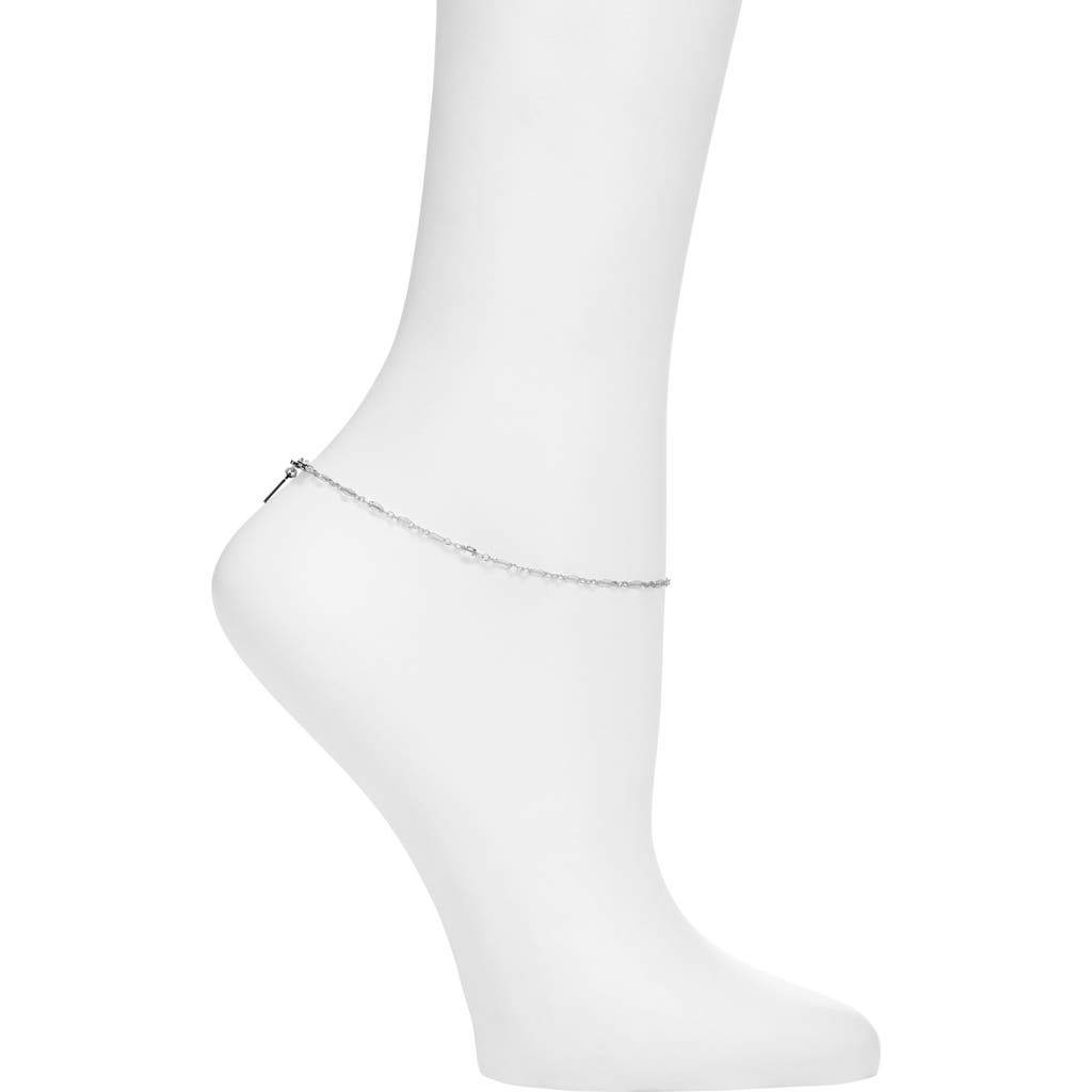 Set & Stones Billie Anklet in Silver