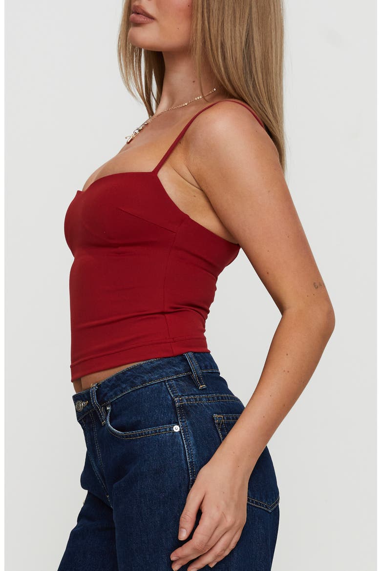 Evanda Camisole, Alternate, color, BURGUNDY