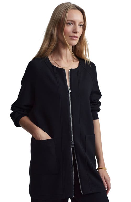 Varley August Oversized Longline Jacket In Black