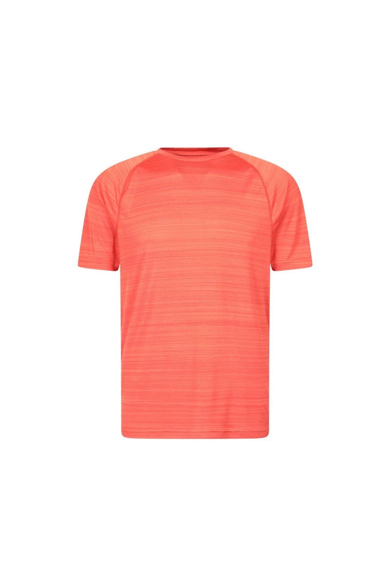 Gender Inclusive Stripe Isocool T-shirt, Main, color, Bright Orange