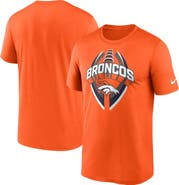 Nike Men's Nike Orange Denver Broncos Legend Icon Performance T-Shirt